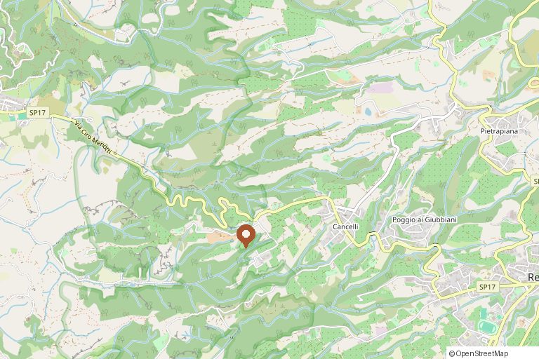 Mappa della zona di Bellosguardo